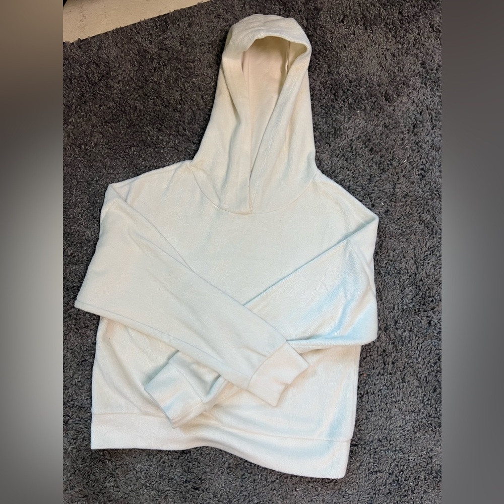 Cream Hooded Sweater